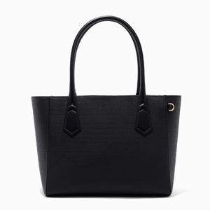 Dagne Dover Classic Signature Tote in Onyx